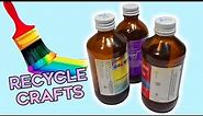 3 Quick and Easy Designs With Recycle Medicine Bottles| Best Out of Waste