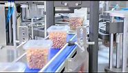 Plan IT Packaging Systems - Fully Automatic Cup Filling and Lidding System for Snacks up to 60ppm