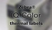 Zebra Technologies IQ Color Video Demo
