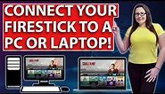 HOW TO CONNECT YOUR PC OR LAPTOP TO YOUR AMAZON FIRESTICK | COPY FILES | INSTALL APPS