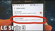 LG Stylo 3: How to do a System Software Update to Latest Version