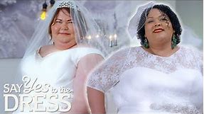 Same-Sex Couple Find Their Perfect Wedding Dresses Together! | Curvy Brides Boutique