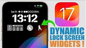 Best iOS 17 Lock Screen WIDGETS - You Must Have !