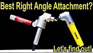 Best Right Angle Adapter? Milwaukee vs DeWalt, Milescraft, Westward, Auto Tool Home, Yakamoz