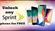 Unlock Sprint Mobile Phone - How To Unlock Any Sprint Phone Free
