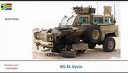 RG-32 Scout or RG-31 Nyala, 4x4 personnel carriers specifications comparison