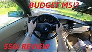 BMW E60 550i M-SPORT REVIEW (POV) - is it worth it?