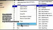 How to Delete / Remove Songs off an ipod