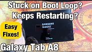 Galaxy Tab A8: Constantly Restarting? Stuck in Boot Loop? Easy Fixes!