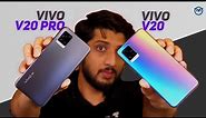Vivo V20 Pro Unboxing, Full Comparison vs Vivo V20 | Camera Test | Detailed Pros and Cons [Hindi]