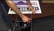 Installing Wire Frames into Yard Signs