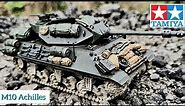 Tamiya British Tank Destroyer M10 IIC Achilles |1/48 | Full build & stowage #tamiya #scalemodel #ww2
