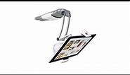 2-in-1 Kitchen Mount Stand for iPad and Tablets with Bluetooth Speaker