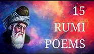 15 Rumi Poems in English