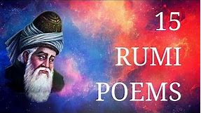 15 Rumi Poems in English