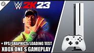 WWE 2K23 - Xbox One Gameplay + FPS Test