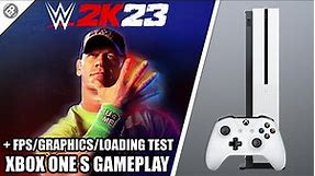 WWE 2K23 - Xbox One Gameplay + FPS Test