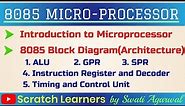 Block Diagram of 8085|8085 Microprocessor|8085 Architecture|8085 block diagram|Architecture of 8085