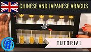 The abacus suan pan and soroban. How to use, how to make it Diy
