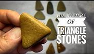 NATIVE AMERICAN STONE TOOL. No. 20 Triangle Stones