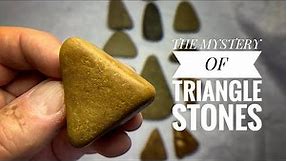 NATIVE AMERICAN STONE TOOL. No. 20 Triangle Stones
