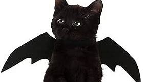 Pet Cat Bat Wings for Halloween Party Decoration, Puppy Collar Leads Cosplay Bat Costume,Cute Puppy Cat Dress Up Accessories