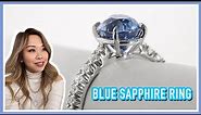 How To Pick the Best Oval Blue Sapphire Engagement Ring