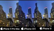 iPhone 11 Pro Max vs iPhone XR vs iPhone 11| Camera Test