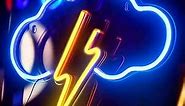 Koicaxy Neon Sign, Cloud Led Neon Light Wall Decor, Battery or USB Powered Light Up Acrylic Neon Signs for Bedroom, Kids Room, Living Room, Bar, Party, Christmas, Wedding
