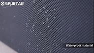Spurtar Garage Wall Protector 79" x 8" x 1/4" 2 Pack, Waterproof Car Door Protector Self Adhesive EVA Foam Wall Padding, Anti-Collision Protection Garage Parking Aid, Garage Door Protector Black