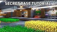 Minecraft: Underground Base Tutorial (how to build 1.19)