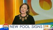 New Pool Signs