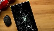 What do you do with a cracked Windows Phone screen?