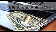 What is PayPal Credit?