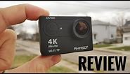 AKASO EK7000 4K Action Camera REVIEW & Sample Footage