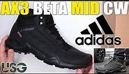 Adidas Outdoor Terrex Ax3 Beta Mid CW Review (Adidas Hiking Boots Review)