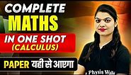 Complete MATHS (CALCULUS) in 1 Shot - Most Important Questions + PYQs || Class-12th CBSE Exam