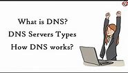 DNS (Domain Name System) - Explained , Types of Domain Name Servers | How DNS works | TechTerms
