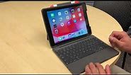 Logitech Slim Folio Keyboard Case for iPad Generation 6 Quick Start