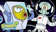 Every Time SpongeBob Goes to Space 🪐 | SpongeBob