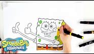 Coloring SpongeBob 🖍️ You Bring the Color