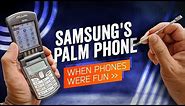When Phones Were Fun: Samsung's PalmOS Flip Phone (SPH-i500, 2002)
