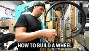 HOW TO BUILD A BMX WHEEL FOR BEGINNERS! *If I can Do It So Can You*