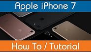 How To Open Control Centre - iPhone 7