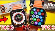 T800 Ultra VS T900 Ultra Smartwatch | Compare Which watch Is Best | Apple watch 8 Ultra