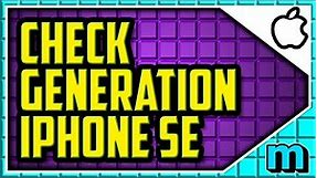 How To Check Generation Of iPhone SE (QUICK) - How To Find Out What Generation iPhone SE You Have
