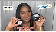 AFFORDABLE ENGAGEMENT & WEDDING RINGS | BOUJEE ON A BUDGET |WALMART | AMAZON | SimplyKourtleen