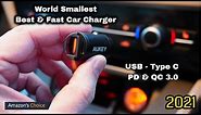 AUKEY - Best & Fast Dual Port, Car Charger Adapter with PPS & QC 3.0 Charging Solutions!