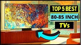 Top 5 Best 80-85 Inch TV in 2024 (4k, 8k, LED, OLED, QLED TV Buying Guide & Review)