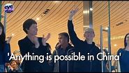 Apple's Cook opens new store in Shanghai to large crowds